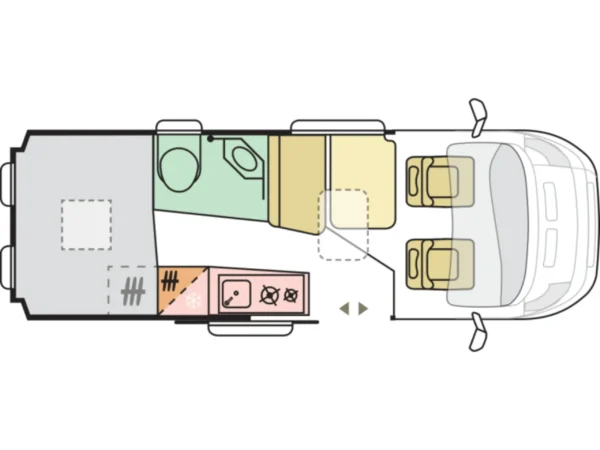 Adria Twin Supreme 600 SPB