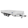 Plateau multi SARIS HEAVY DUTY – PTAC 3500 kg – Rampes + Treuil inclus