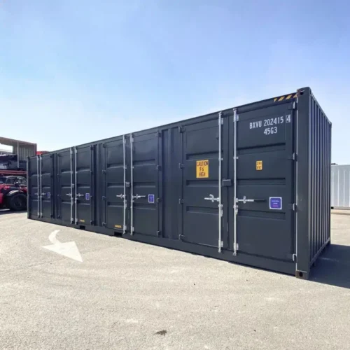 Conteneur maritime HC 40 pieds à 4 portes latérales