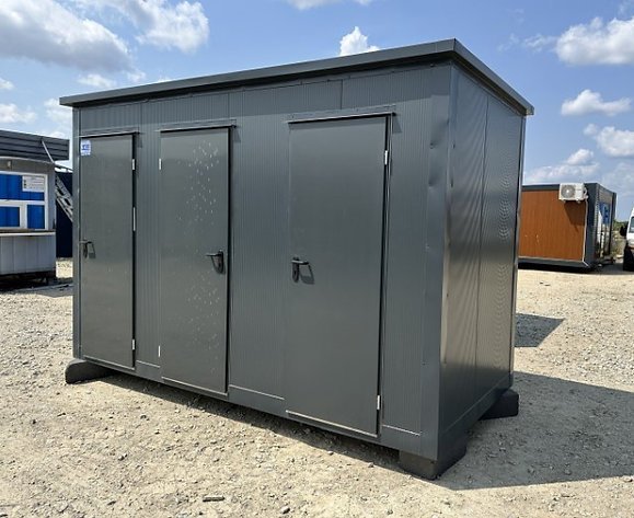 Conteneur sanitaire 3 cabines